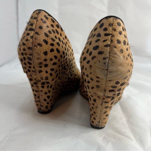 Banana Republic Cheetah Wedge Shoes - Picture 7 of 8